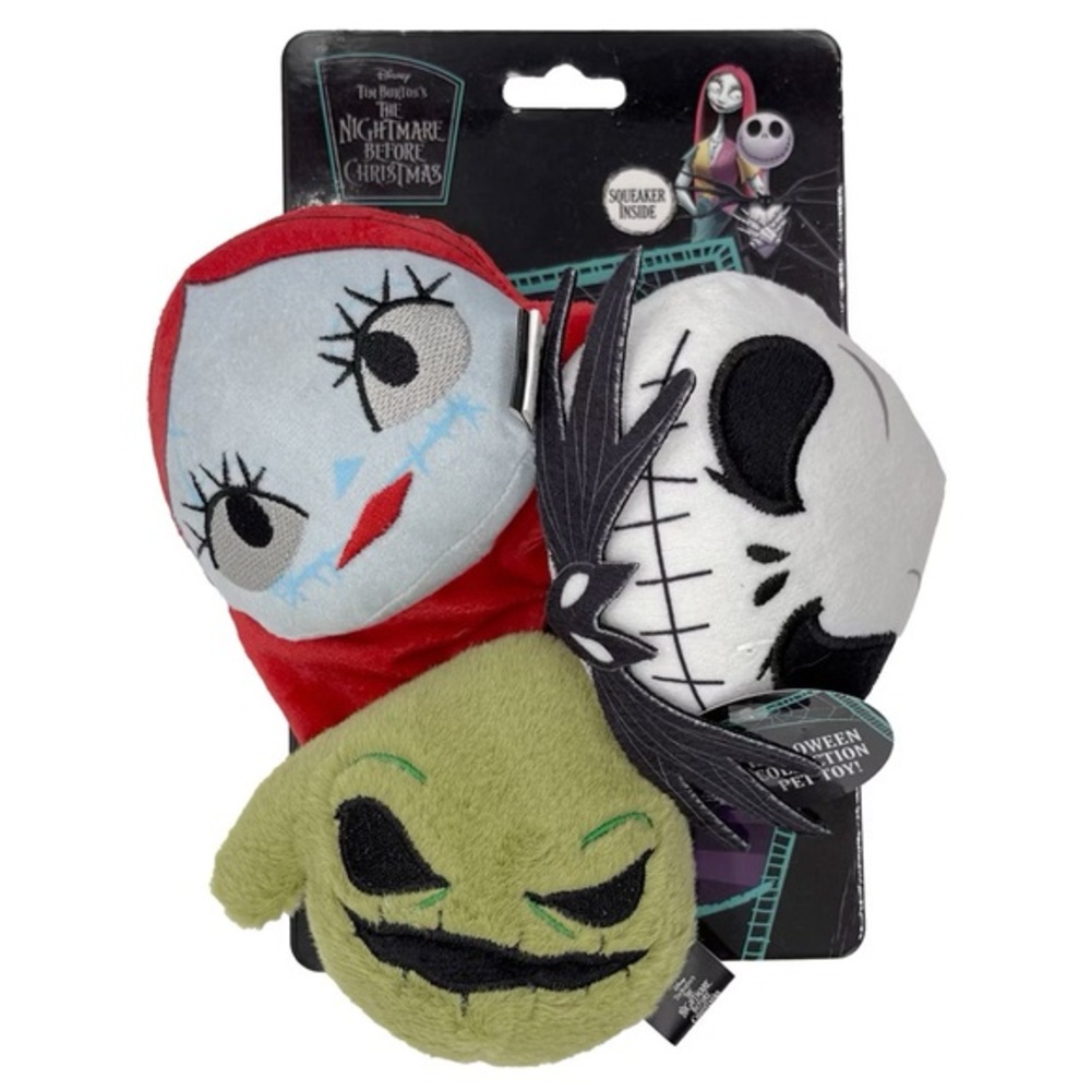 Disney nwt Nightmare Before Christmas Dog Plush Toy set
